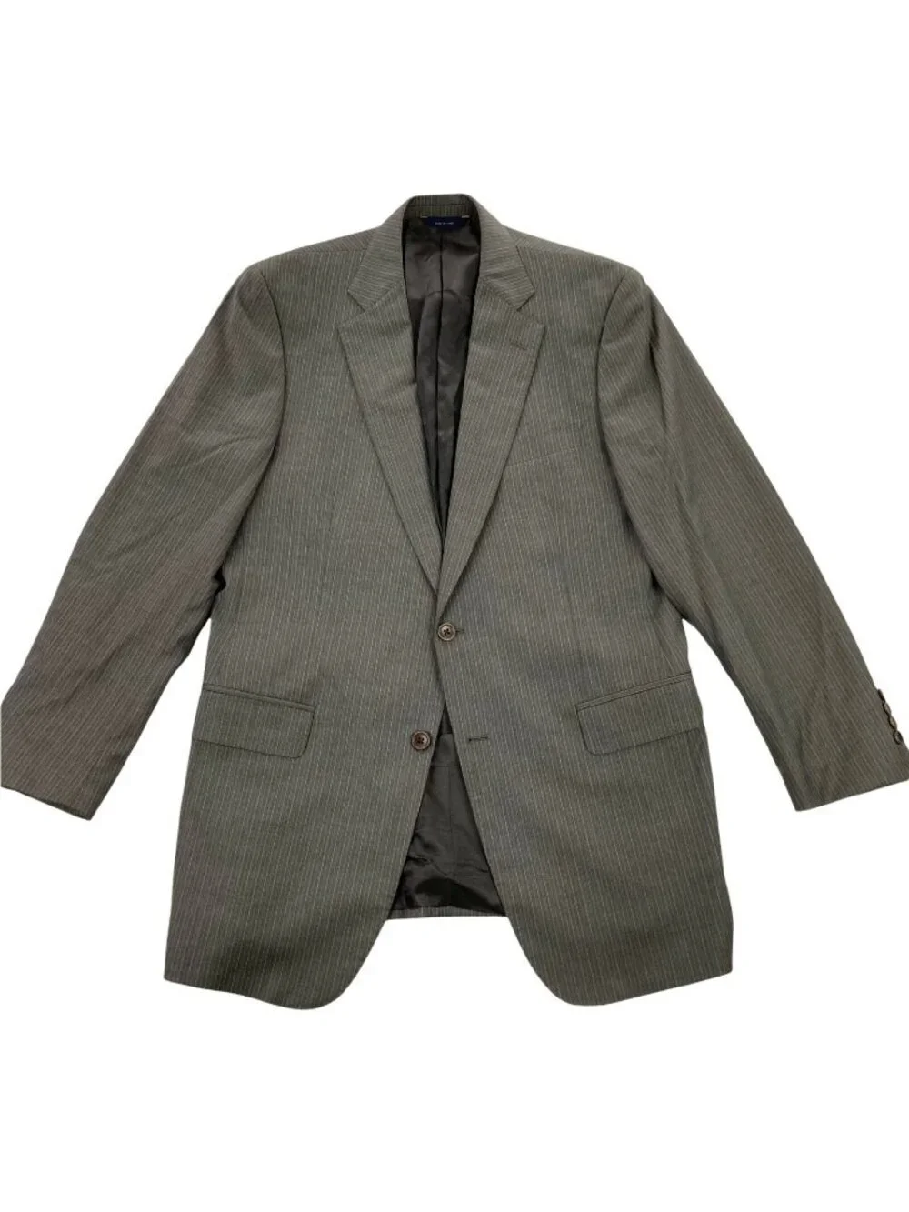 Brooks Brothers x Loro Piana Men's Regent Blazer/Jacket Wool Brown Striped • 42L